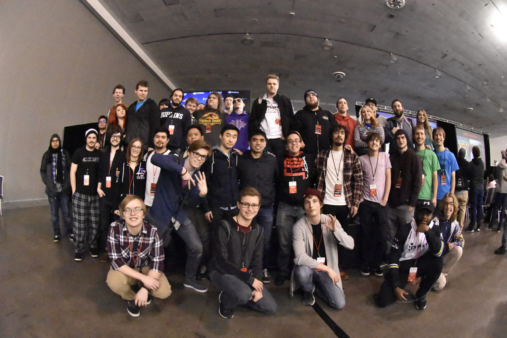 Group Photo after Rivals of Aether grand finals