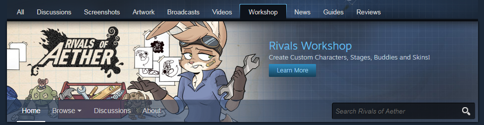 Steam Workshop Open Beta is Now Available – Rivals of Aether